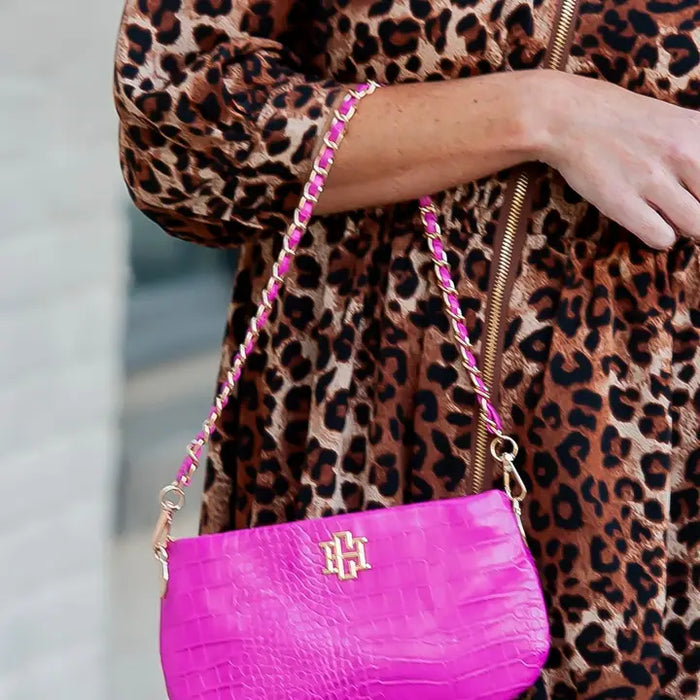 The Livi Pink Crossbody Bag