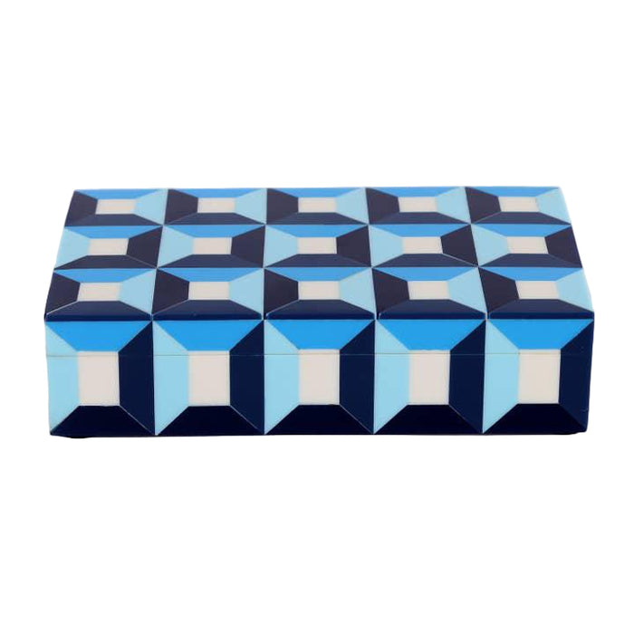 Patisserie Modern Pattern Decorative Boxes 10X6X2.5 Inch