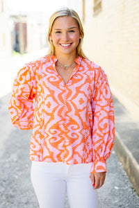 Ivy Jane: Zig Zap Stitched Top