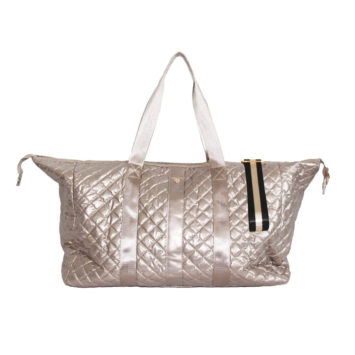 The Debra Diamond Weekender Duffle Bag Champagne