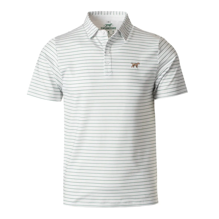 The Driftwood Polo Green/White