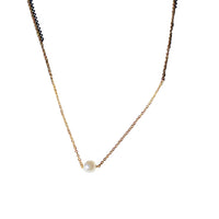Dainty Single Pearl Necklace