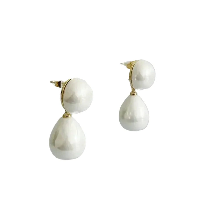 Teardrop Pearl Earrings