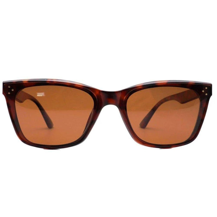 ISea Kiki Tort/Brown Polarized Sunglasses