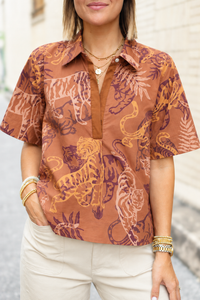 The Tiger Walk Top
