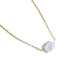 Hannah Baroque Pearl Chain Necklace