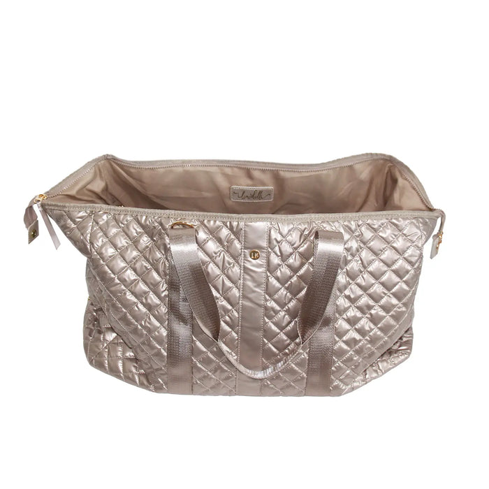 The Debra Diamond Weekender Duffle Bag Champagne