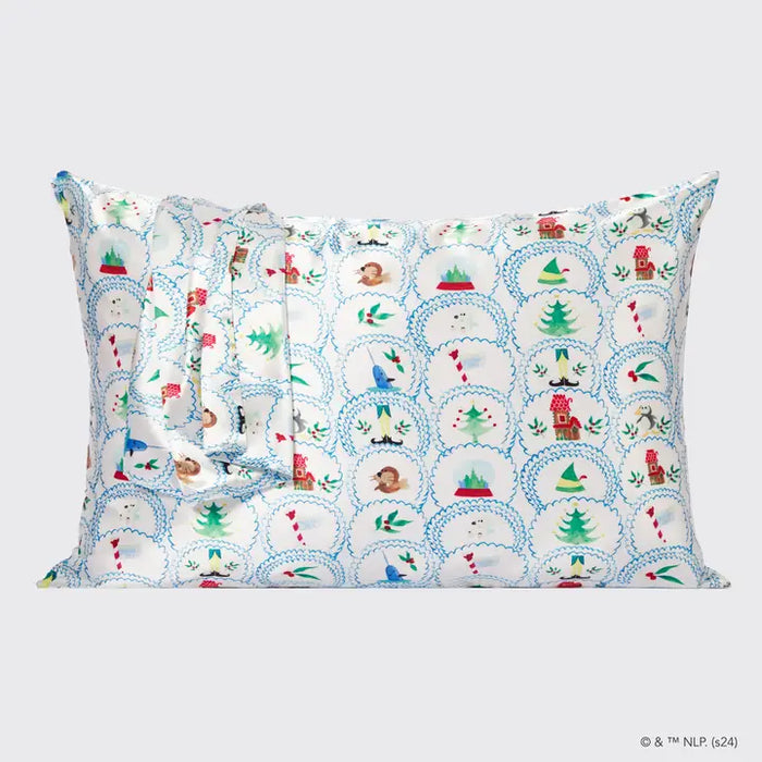 Kitsch: Elf X Kitsch Satin Pillowcase Standard - North Pole