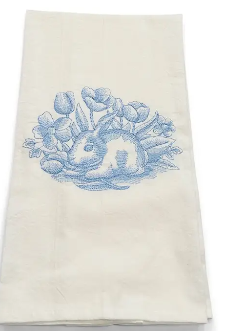 Toile Bunny Towel