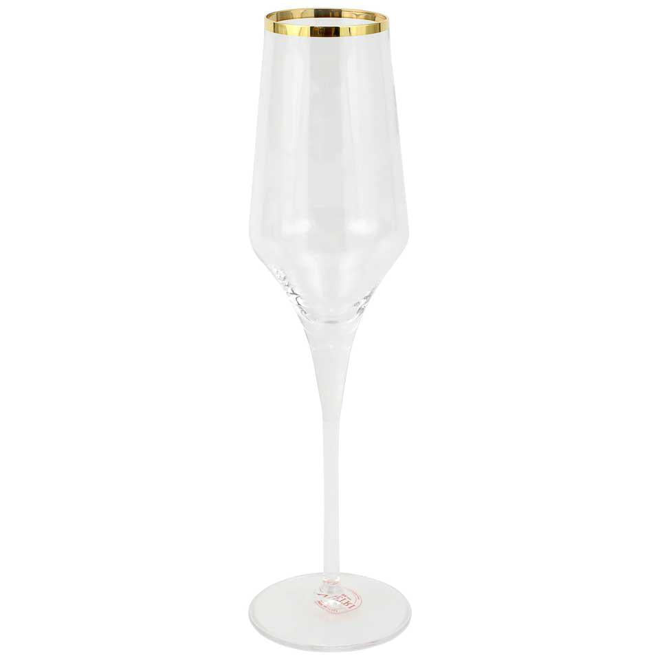 VIETRI Contessa Gold Contessa Gold Champagne Glass
