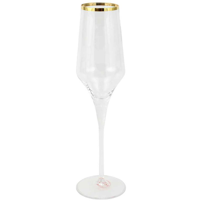 VIETRI Contessa Gold Contessa Gold Champagne Glass