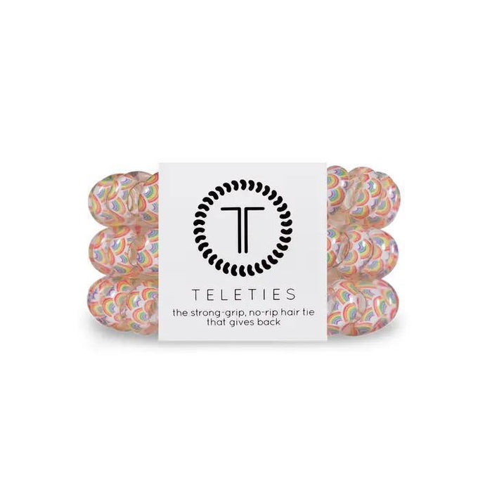 Spiral Hair Coils | Large | Rainbow Daze Hair Ties