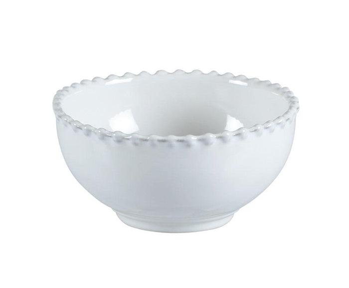 Costa Nova Pearl Fruit Bowl 5" White