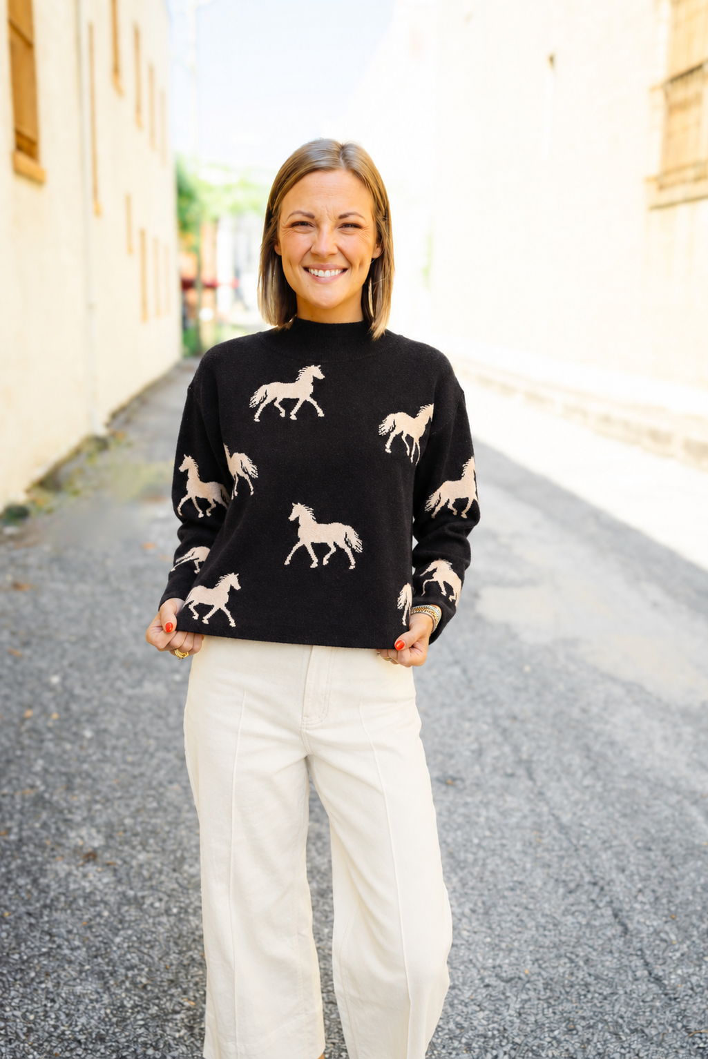The Stable Social Sweater in Black