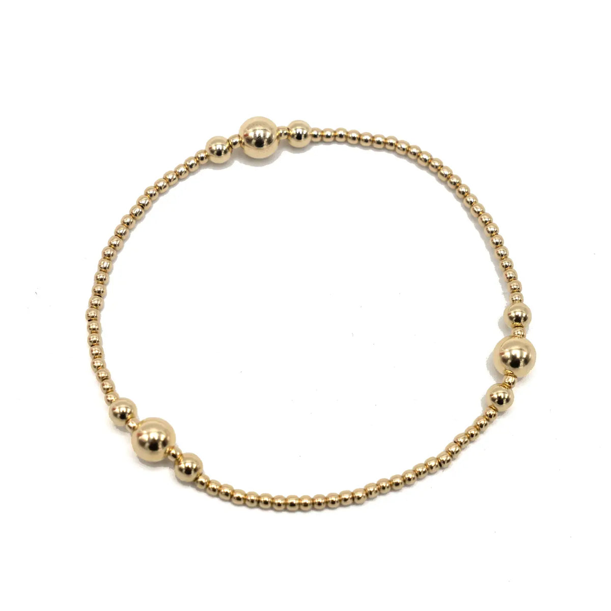 Erin Gray The Nantucket Collection 2x6 14k Gold- Filled Beaded Bracelet