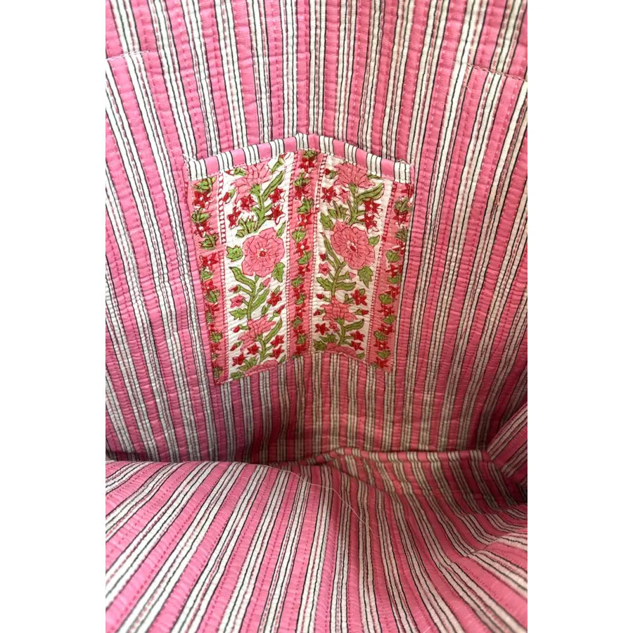 Ophelia Pink Floral Tote