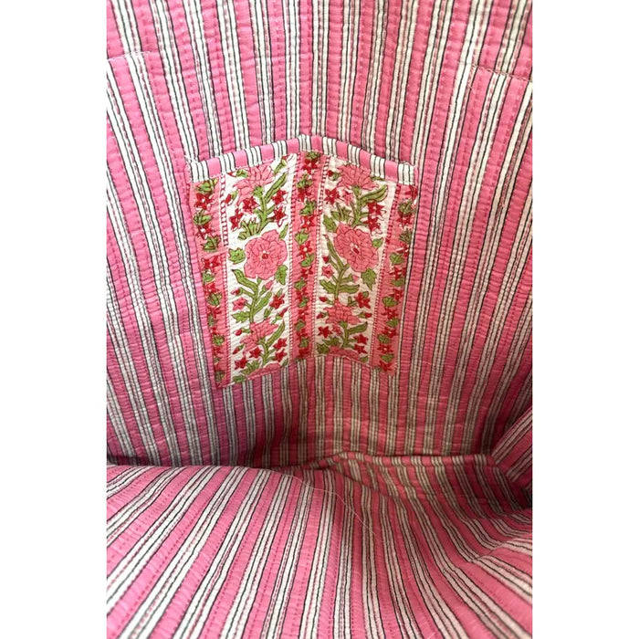 Ophelia Pink Floral Tote