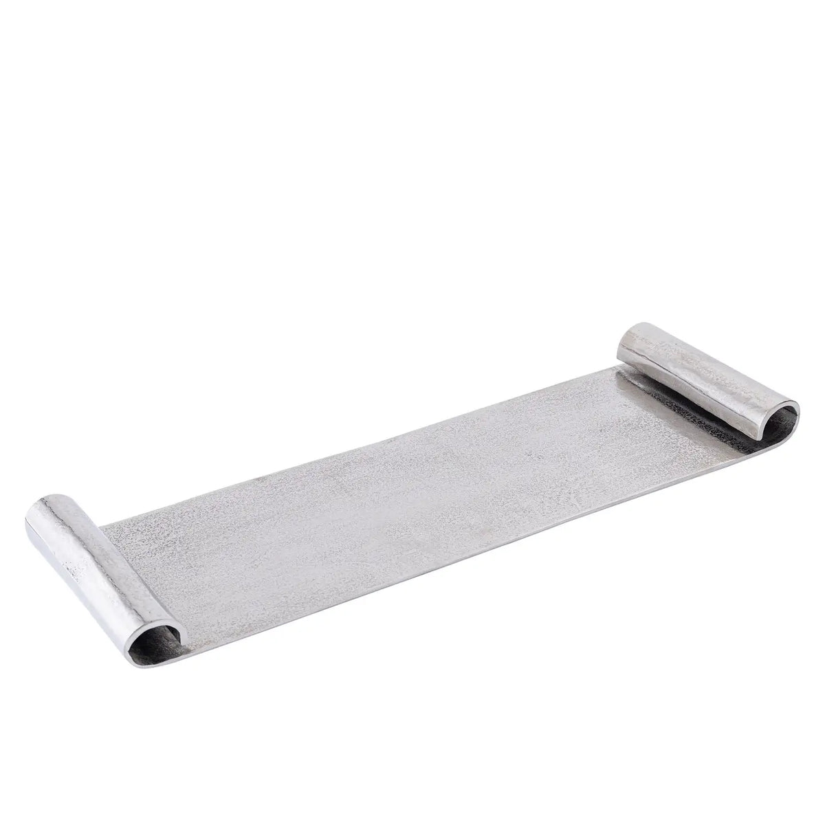 Metallic Serving Scroll Tray