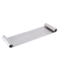 Metallic Serving Scroll Tray