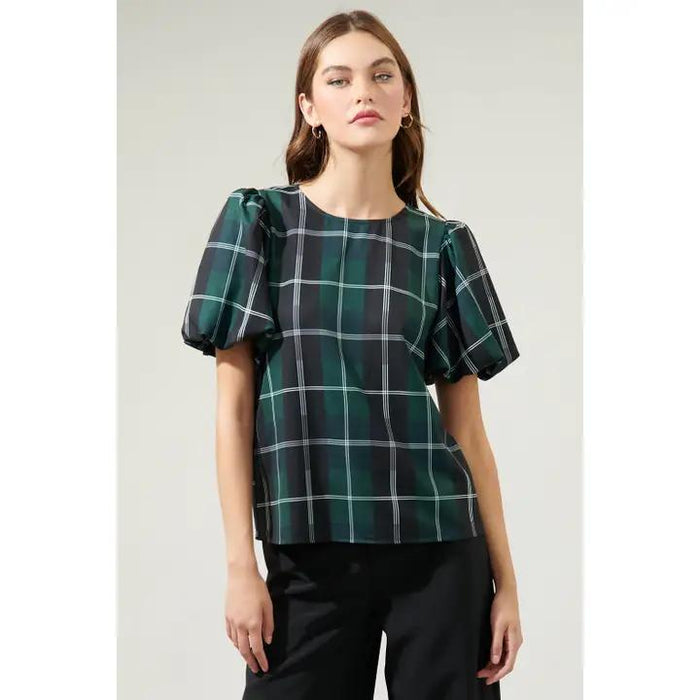 The Sweet Beyond Plaid Top