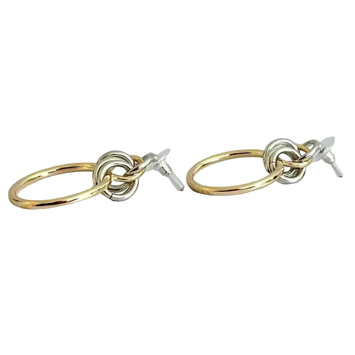 Knock On the Beauty Hoop Earrings