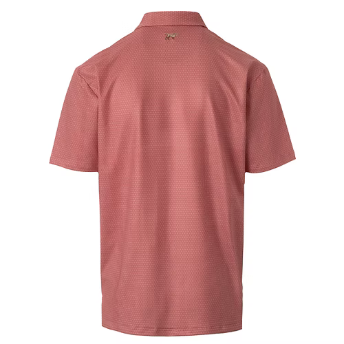 The Diamond Polo in Red