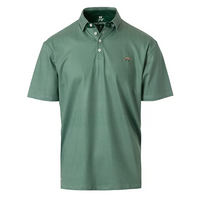 The Diamond Polo in Green