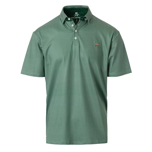 The Diamond Polo in Green