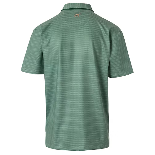The Diamond Polo in Green