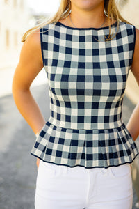 The Clara Peplum Top