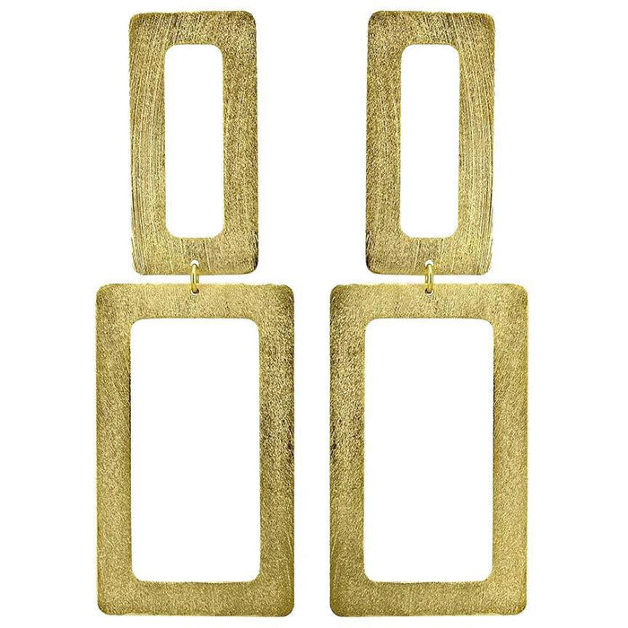 Sheila Fajl Double Rectangle Earrings