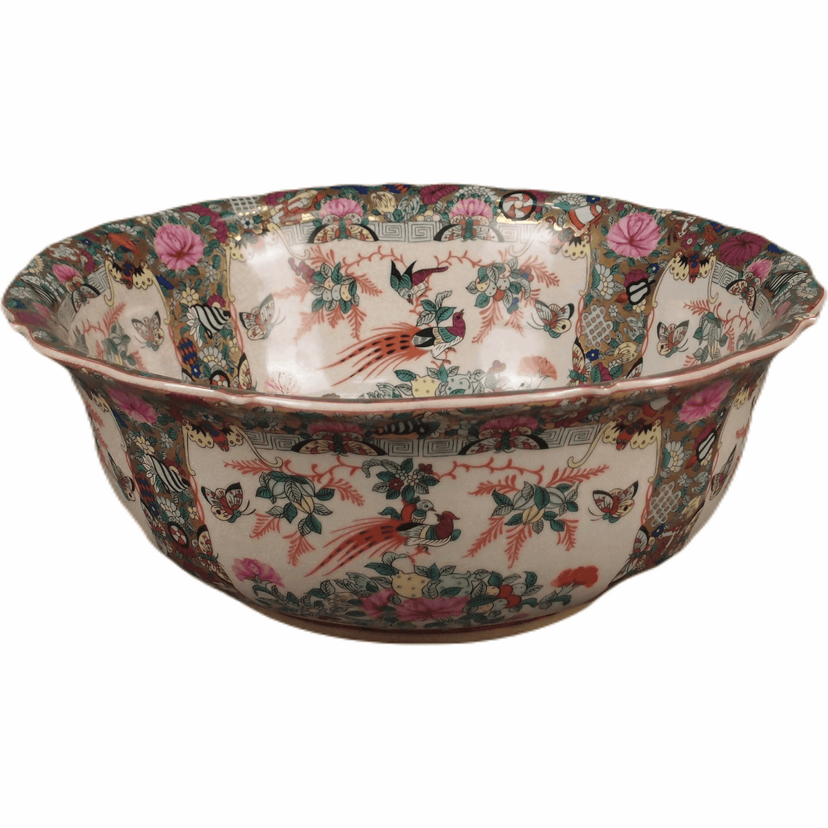 Rose Medallion 16" Bowl