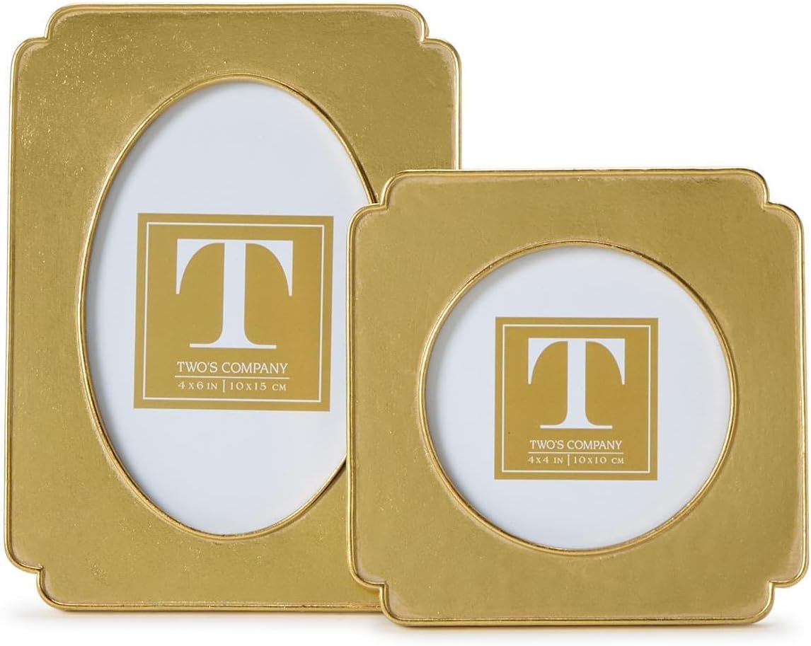 Gold Leaf Photo Frame