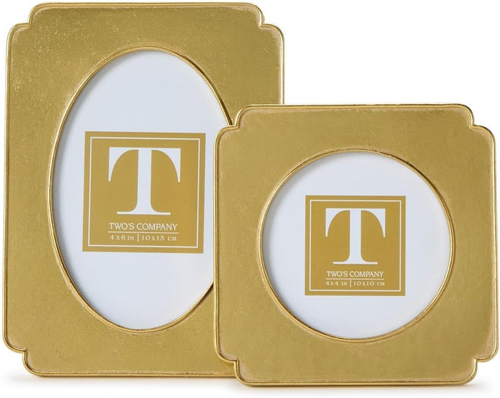 Gold Leaf Photo Frame