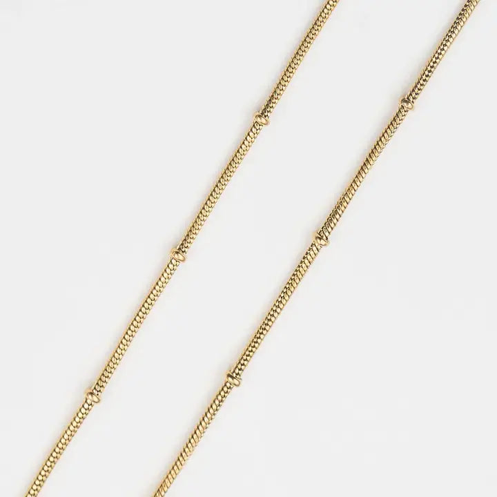 Waterproof Gold Rope Satellite Chain