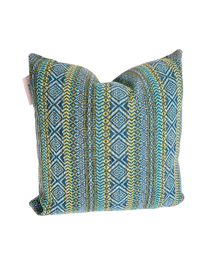 Tribal Blues Pillow