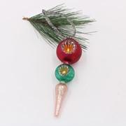 Glass Ball Ornament Multicolor