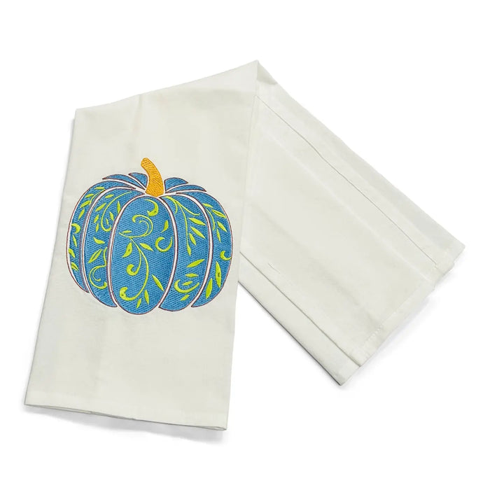 Filigree Pumpkin Tea Towel