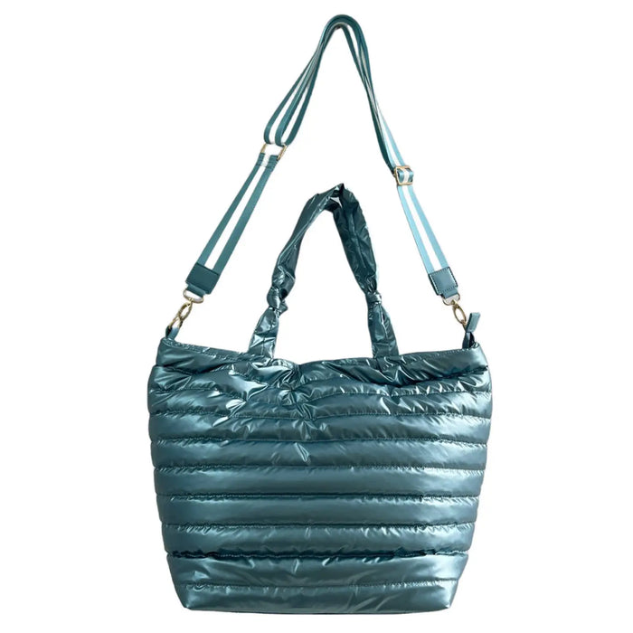 The Rebecca Tote Bag Seafoam