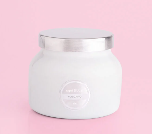 White Volcano Petite Jar Candle