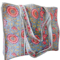 NG September Haze Floral Tote Bag