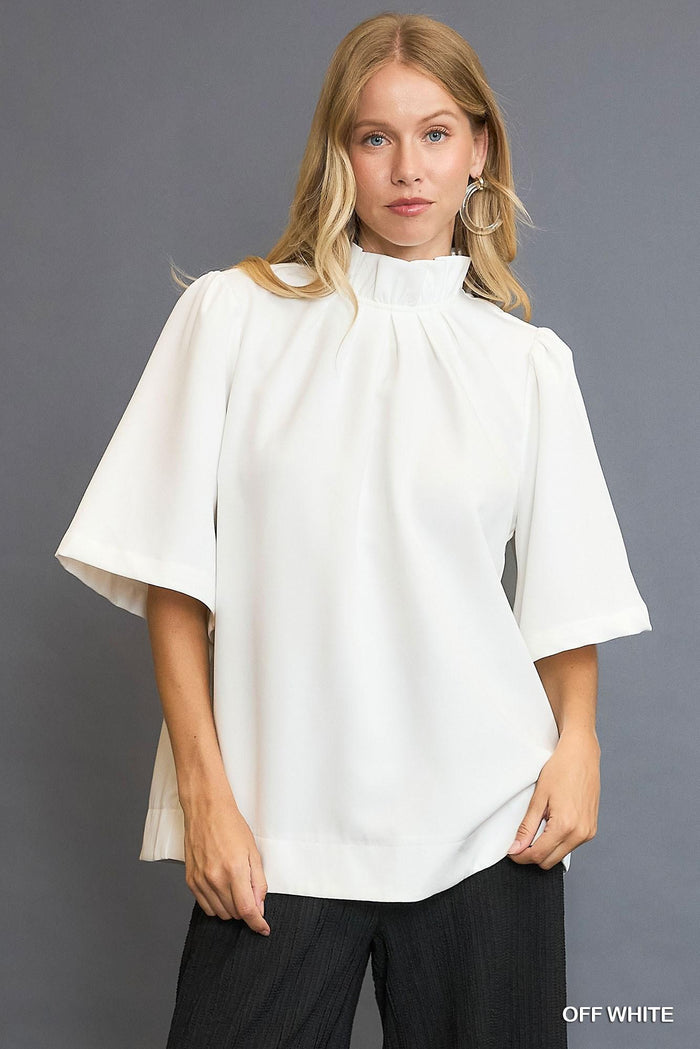 The Avery Top in Off White