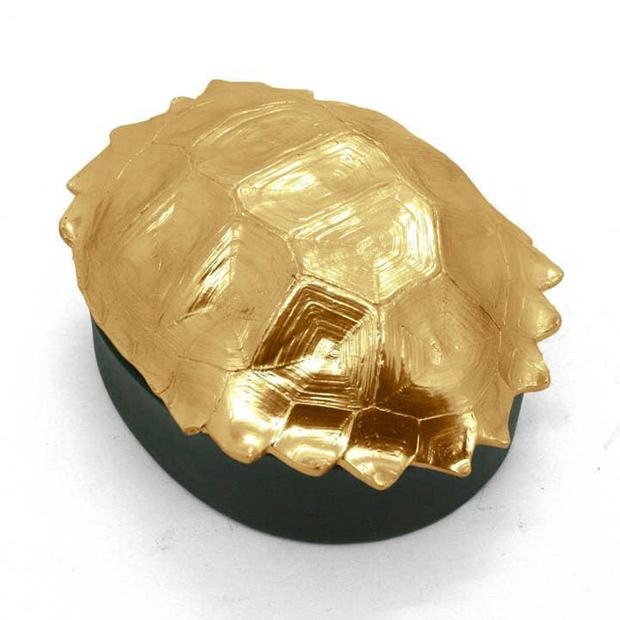 Gold Turtle Shell Box