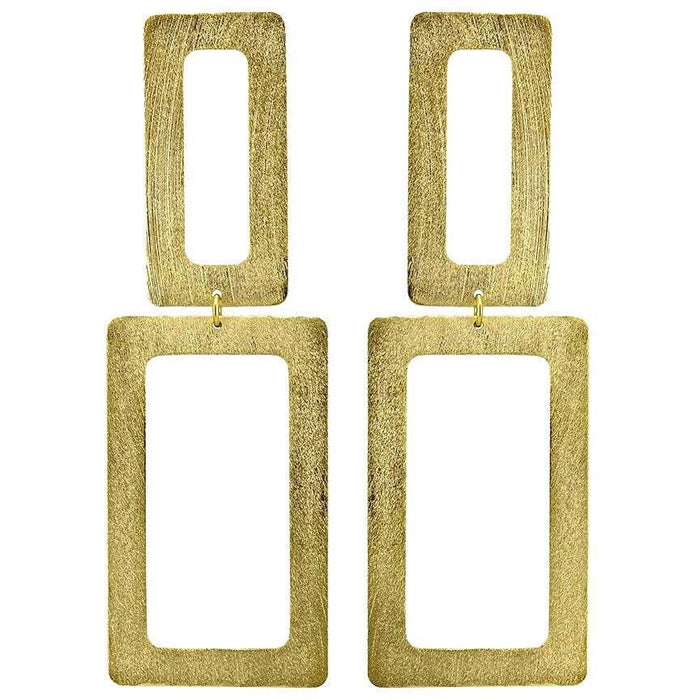 SF Double Rectangle Earrings
