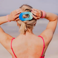 Poolside Flat Round Hair Clip