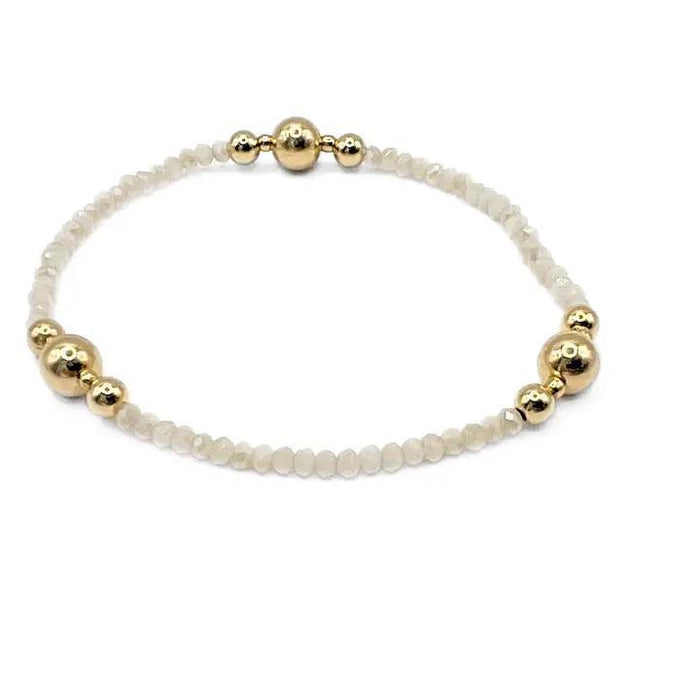 The Nantucket Shimmer Collection 14k Gold- Filled Beaded Bracelets