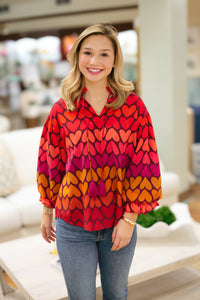 Ivy Jane: Ombre Heart Top