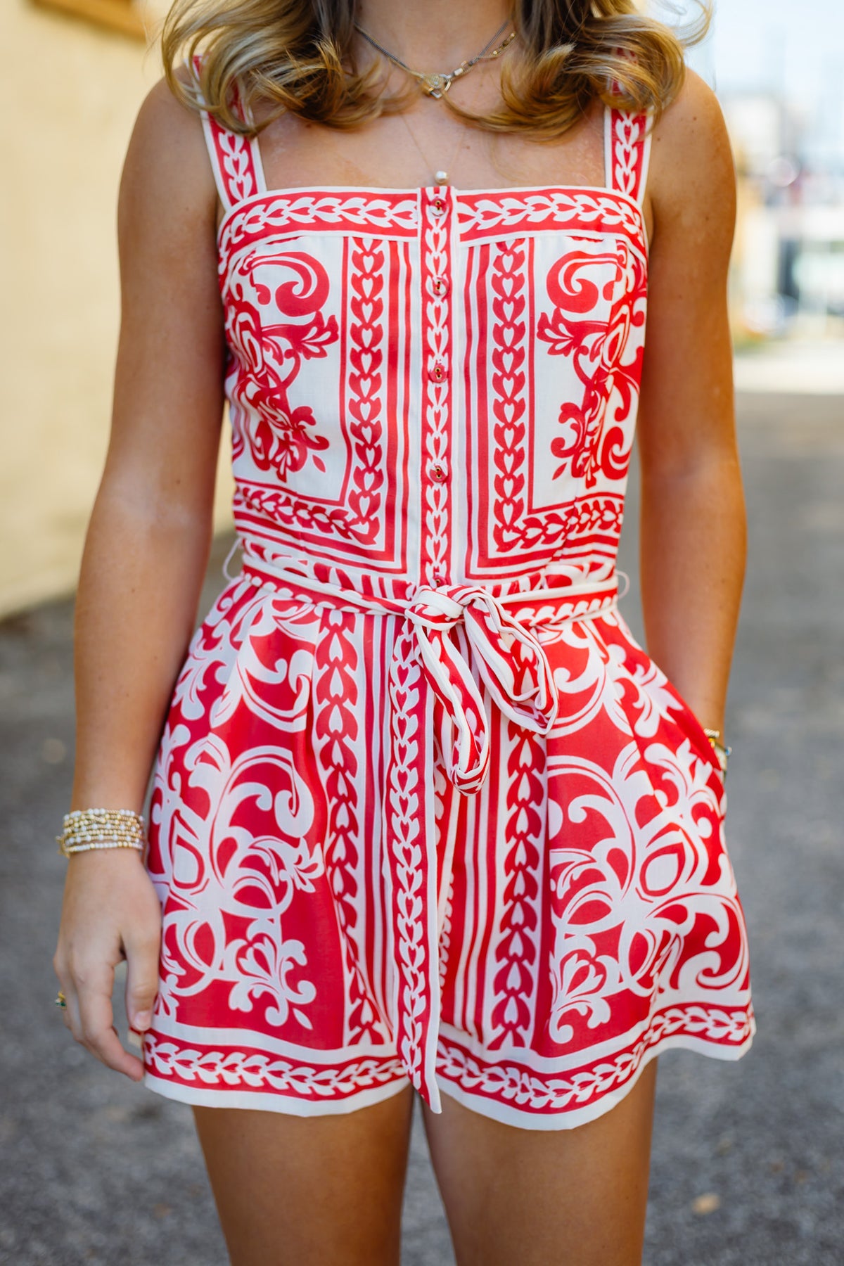 The Watermelon Sugar Romper