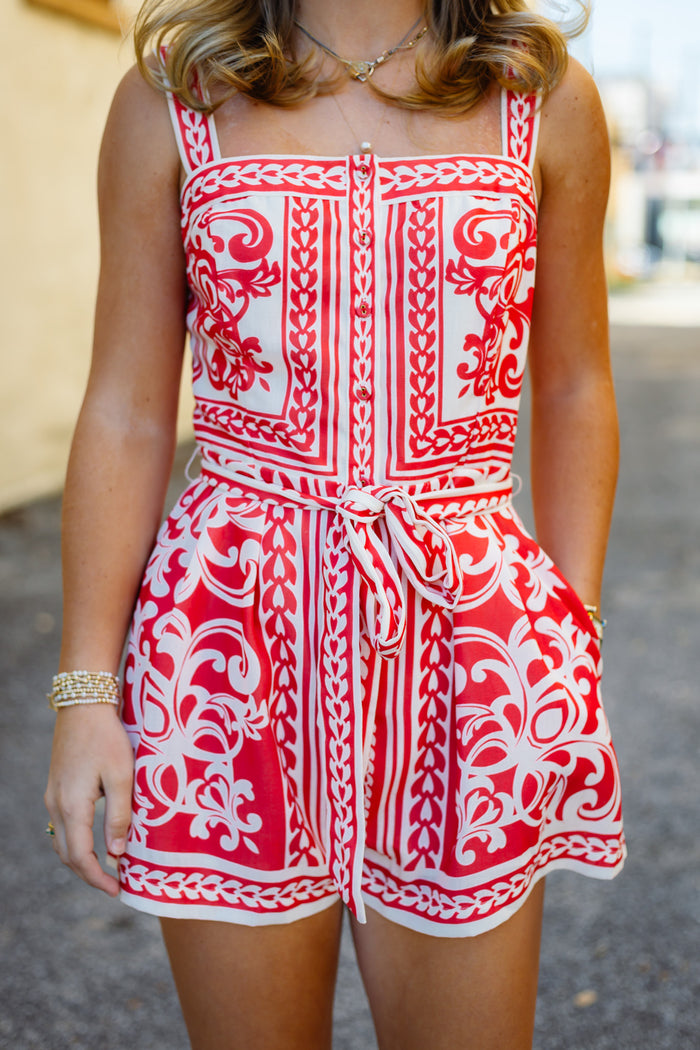 The Watermelon Sugar Romper