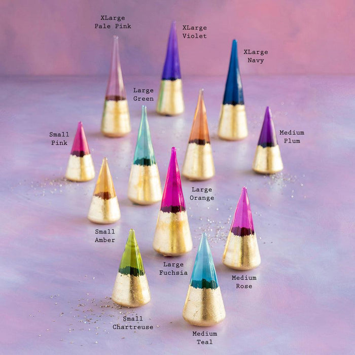 RAINBOW GOLD LEAF CONE TREE
